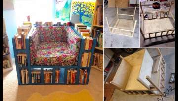 How To Make A Bookshelf Chair